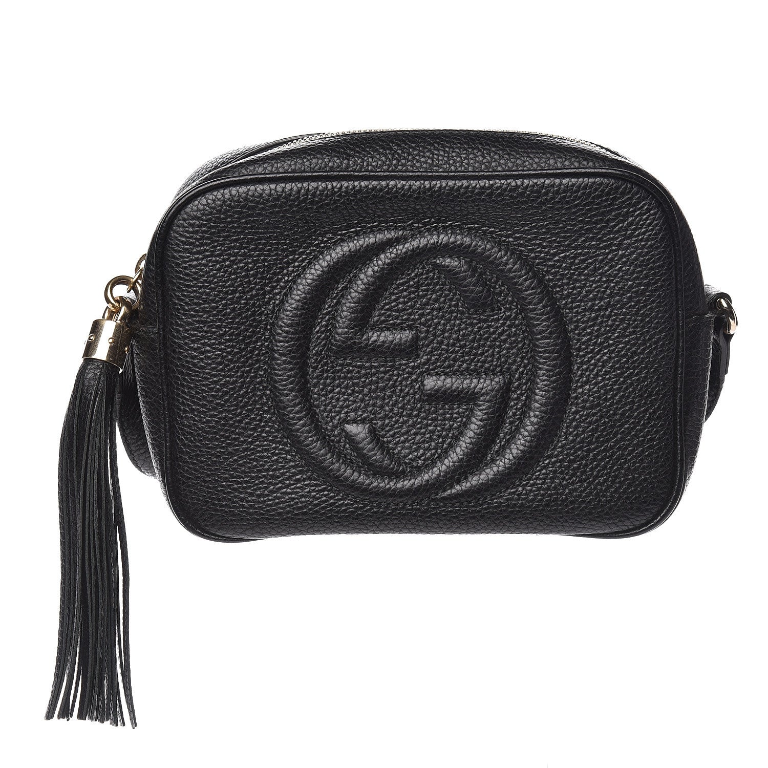 Gucci Pebbled Calfskin Small Soho Disco Bag Black 1 of 10
