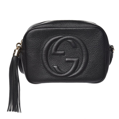 Gucci Pebbled Calfskin Small Soho Disco Bag Black 1 of 10