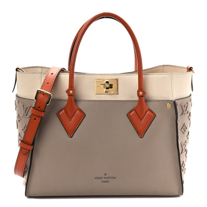 Louis Vuitton Calfskin Monogram Tufting On My Side Galet 1 of 8