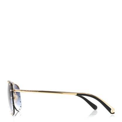 Louis Vuitton The Party Aviator Gradient Sunglasses Z2349U Blue 3 of 6