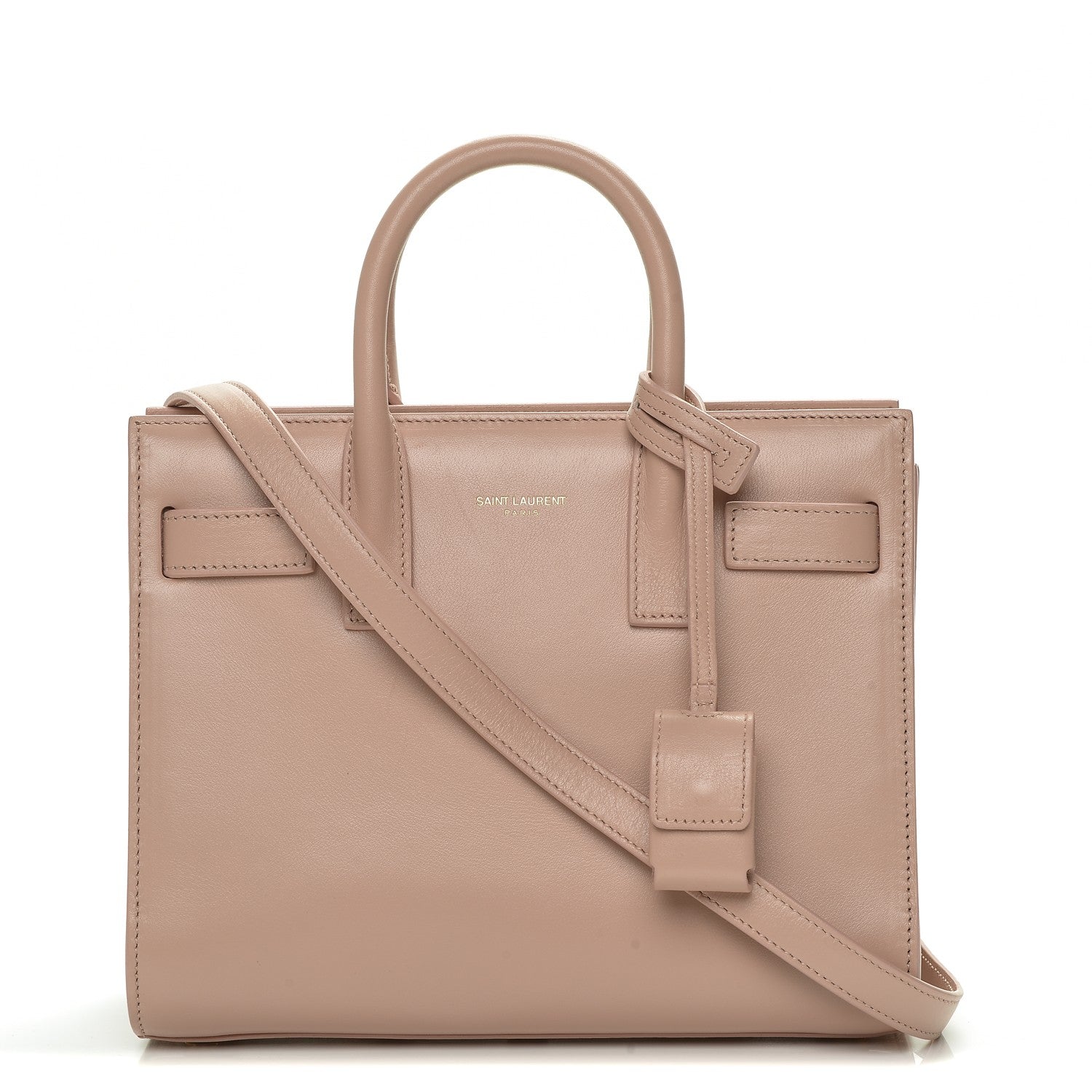 Saint Laurent Calfskin Nano Sac De Jour Pale Pink 1 of 6