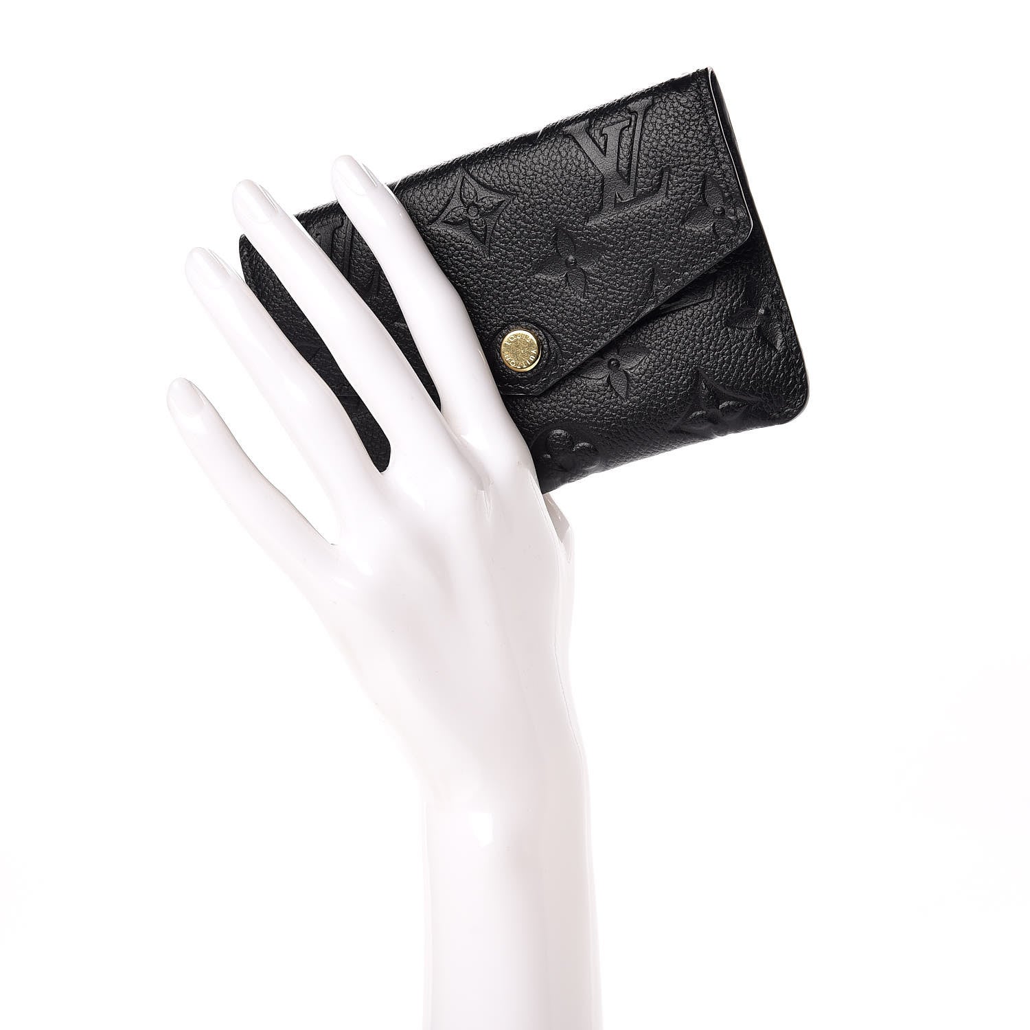 Louis Vuitton Empreinte Key Pouch Black 2 of 8