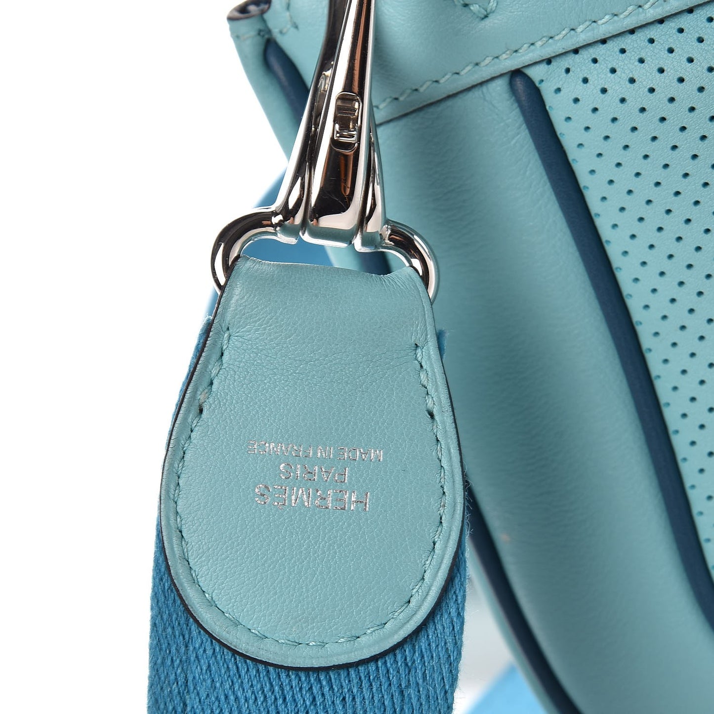 Veau Swift Mini Sac Berline Bleu Atoll Colvert