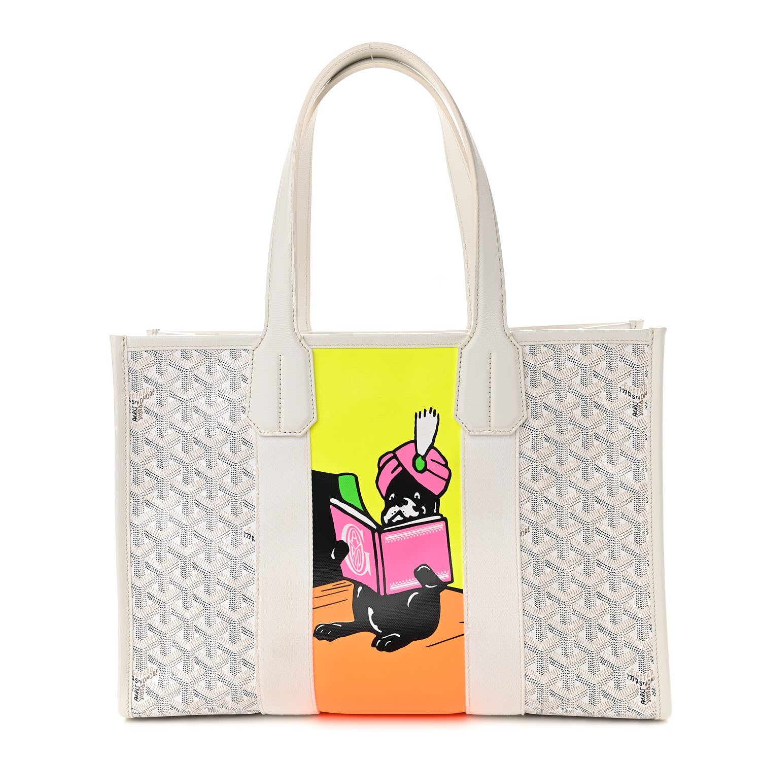 Goyard Goyardine Villette Tote White 1 of 10