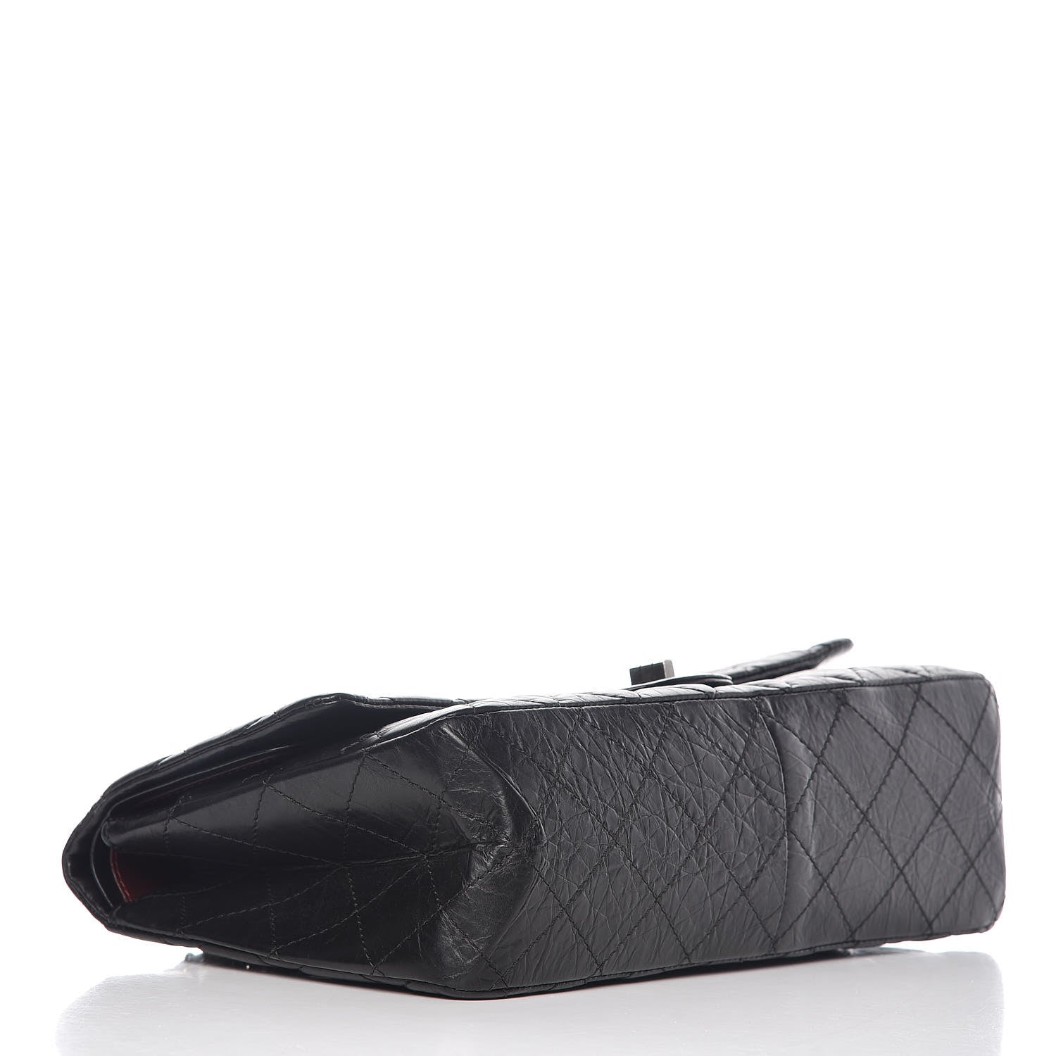 Chanel Aged Calfskin Quilted 2.55 Reissue 227 Flap Black 4 of 11