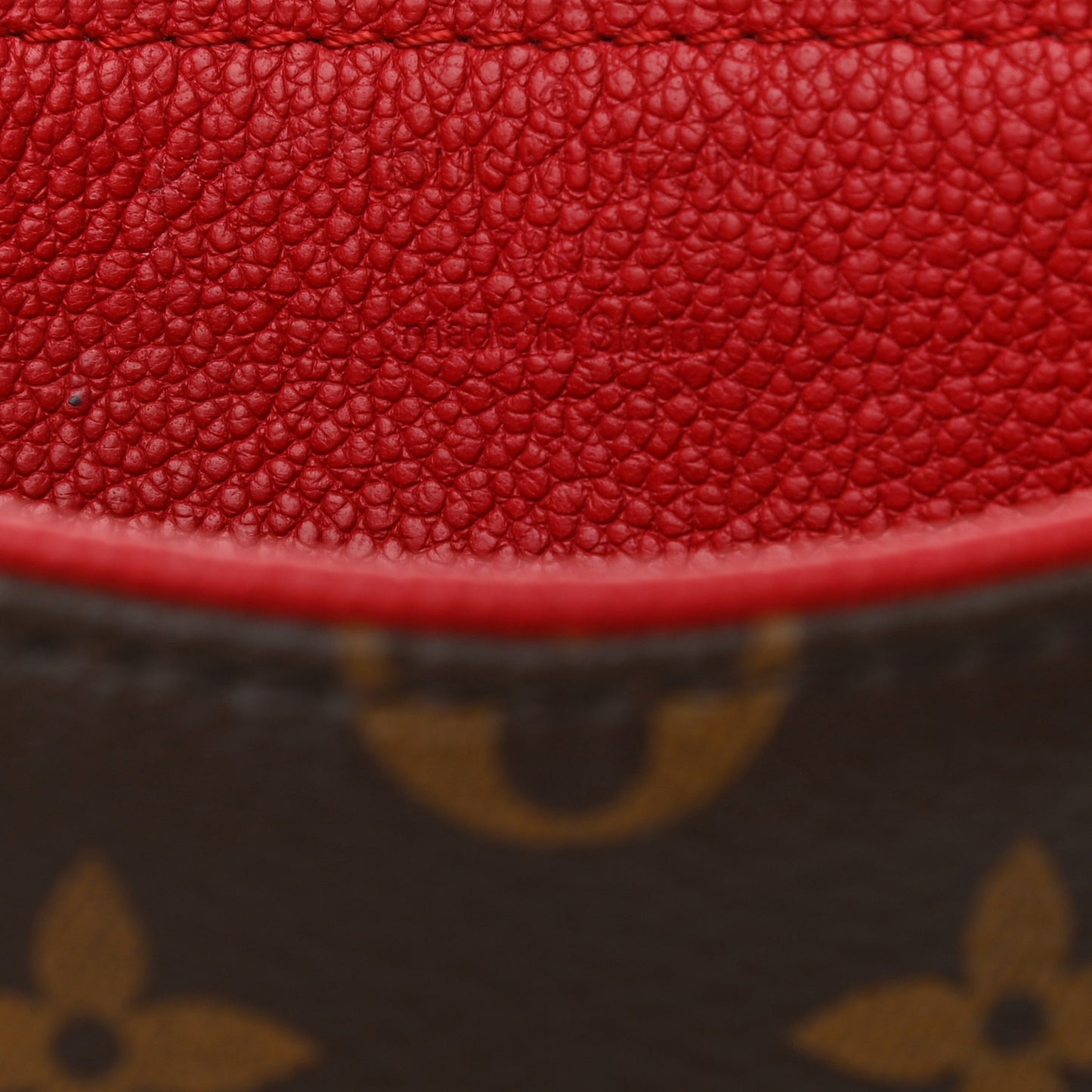 Monogram Pallas Chain Cherry