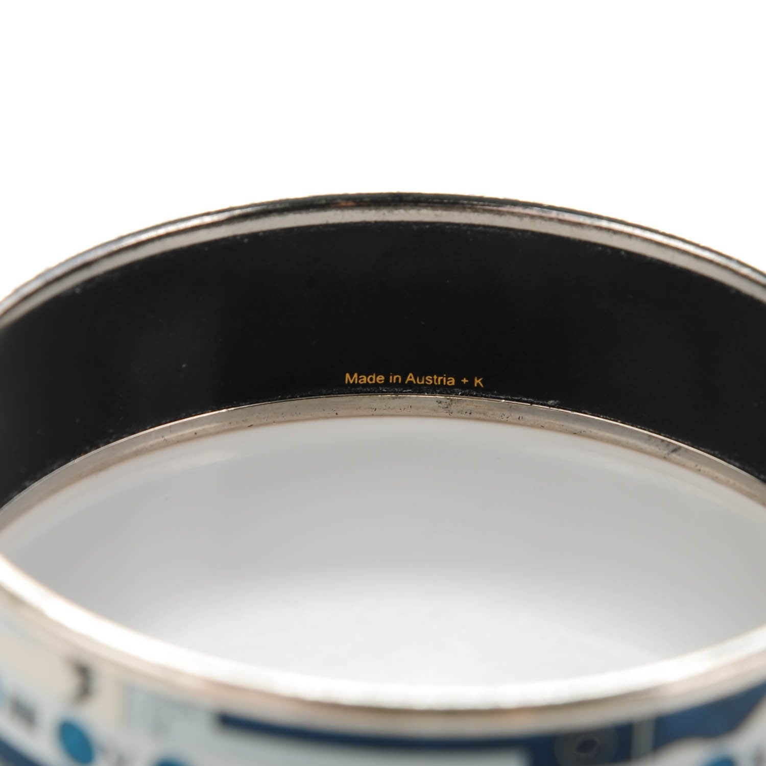 Hermes Enamel Printed Wide Astrologie Bracelet 70 4 of 5