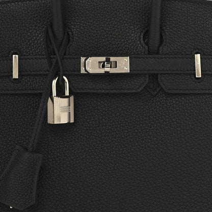 Hermes Togo Birkin 25 Black 8 of 13