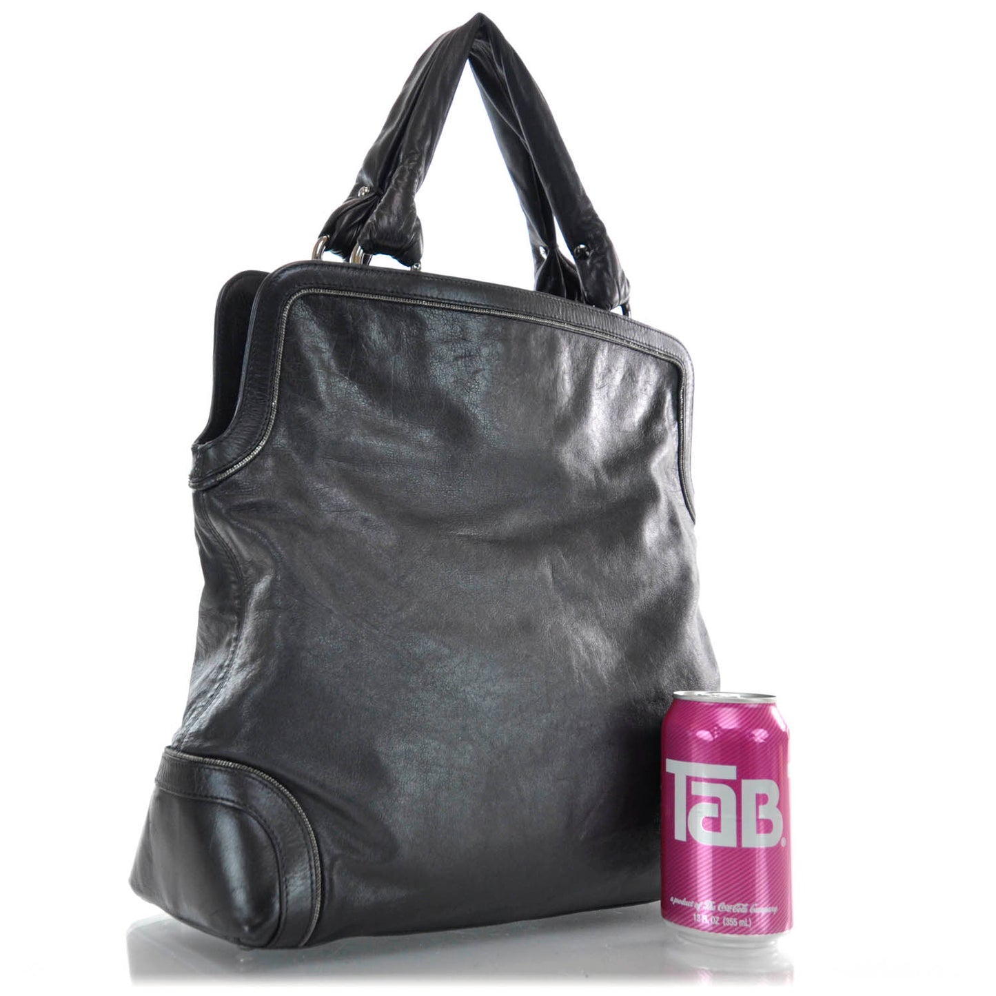 Leather Soho CC Shopper Tote Black