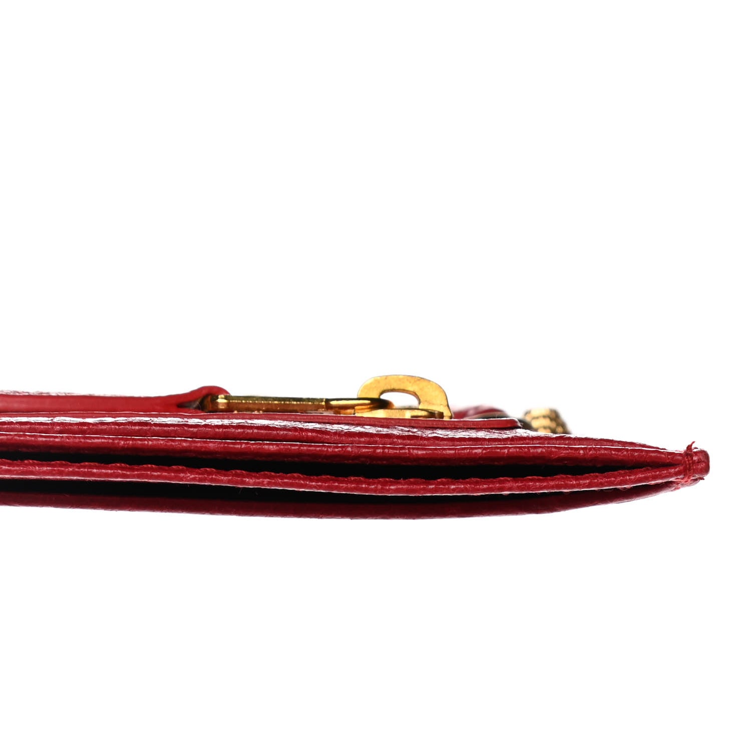 Balenciaga Agneau Giant Gold Hardware Card Case Rouge Sapphire 6 of 8