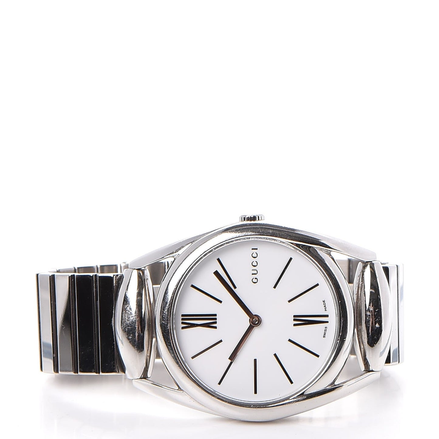 Stainless Steel 34mm Horsebit Quartz Watch
