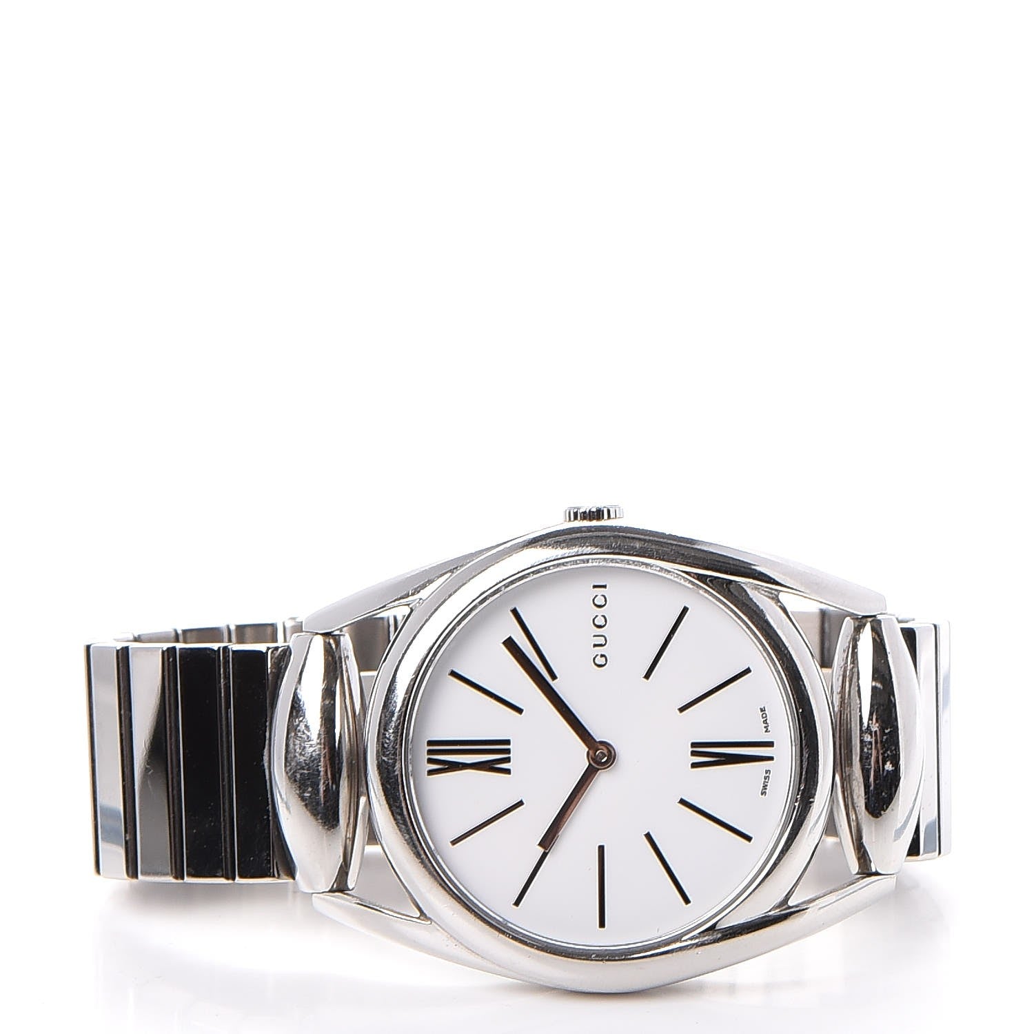 Gucci Stainless Steel 34mm Horsebit Quartz Watch 3 of 9