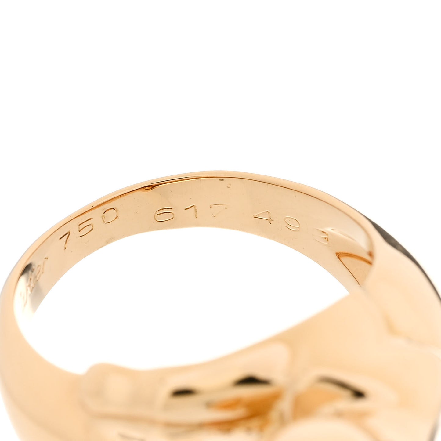 18K Yellow Gold Black Onyx Emerald Double Panthère De Cartier Bypass Ring 51 5.75