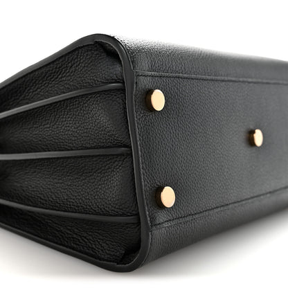 Saint Laurent Grained Calfskin Baby Sac De Jour Black 9 of 10
