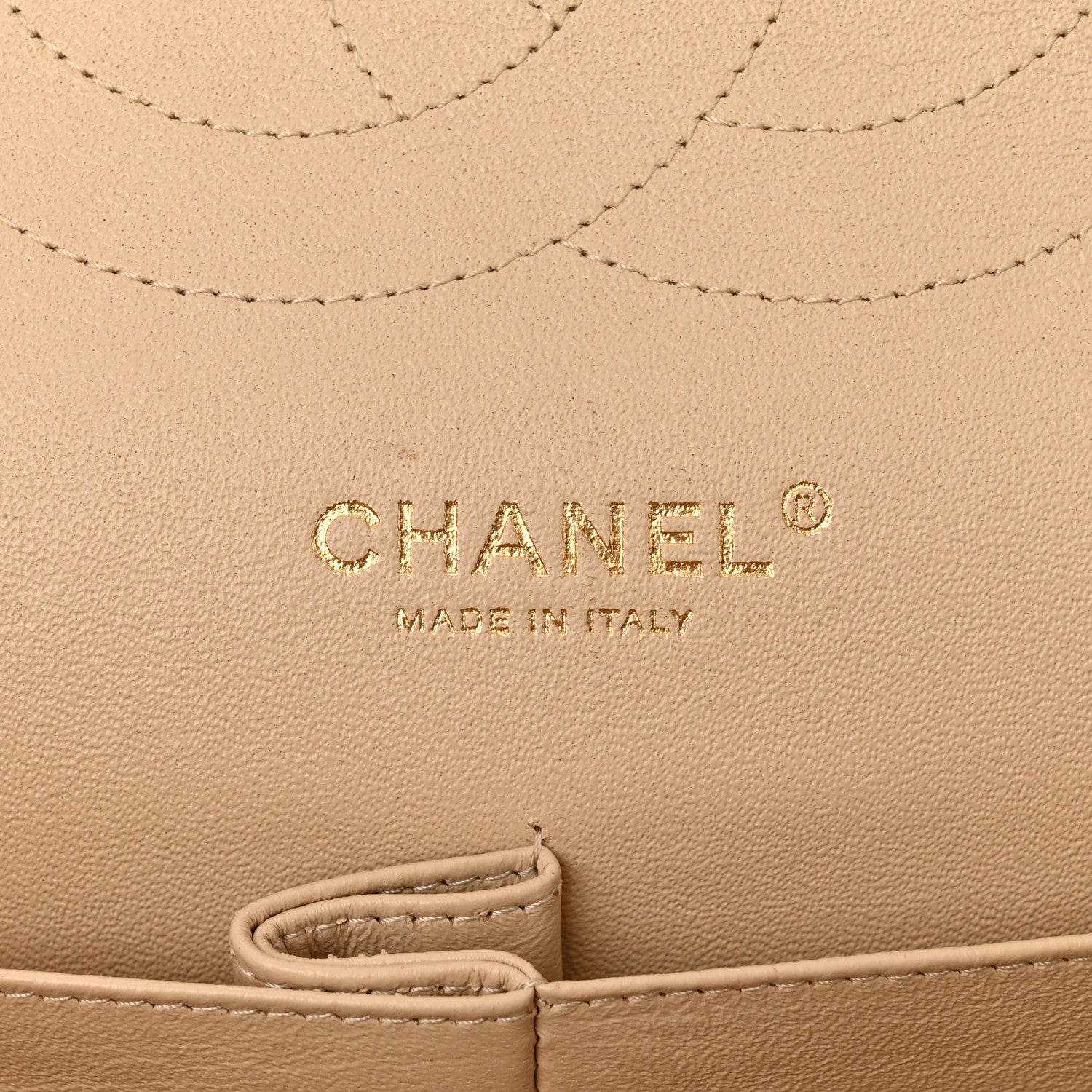 Chanel Caviar Quilted Jumbo Double Flap Beige Clair 6 of 12