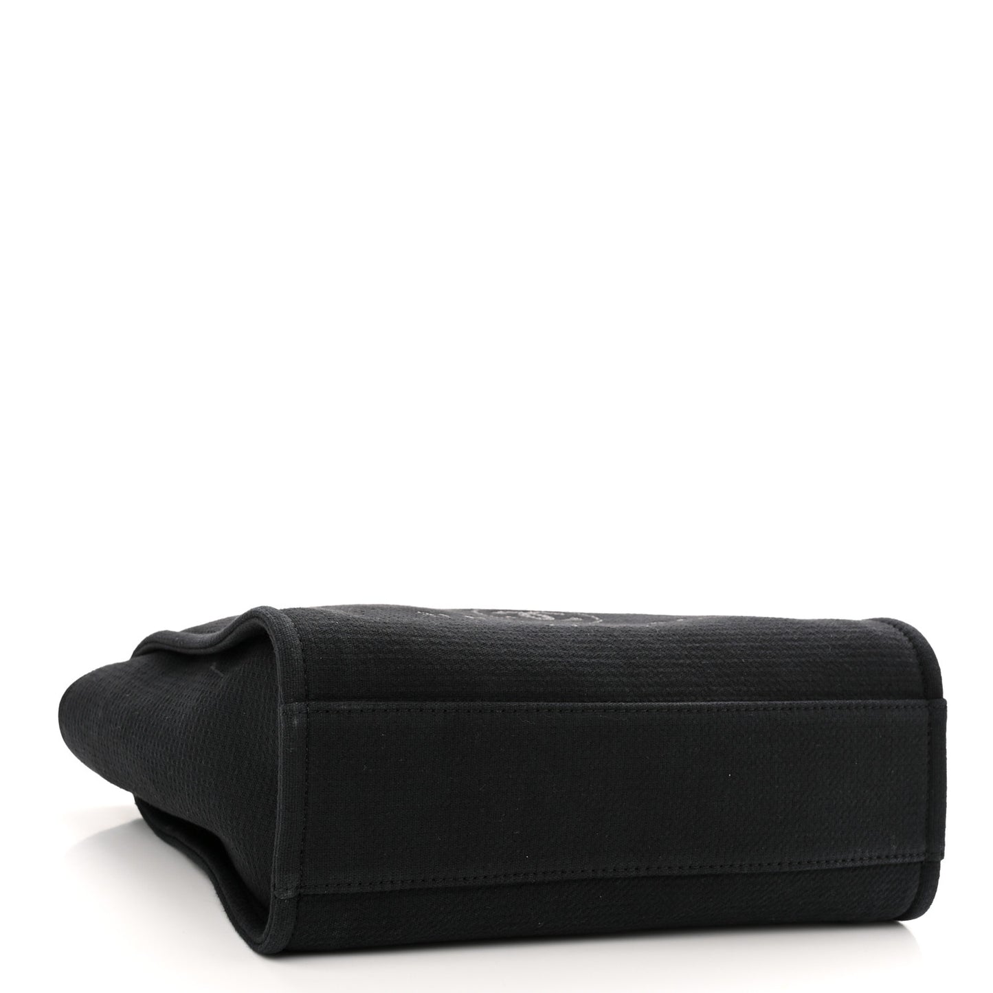Mixed Fibers Small Deauville Tote Black