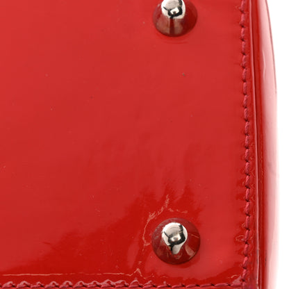 Christian Dior Patent Cannage Large Lady Dior Red 12 of 18
