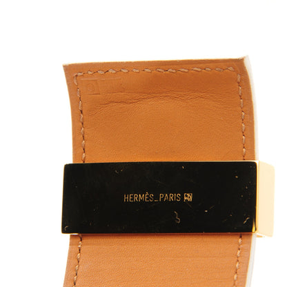 Hermes Epsom Collier de Chien CDC Bracelet S White 6 of 7
