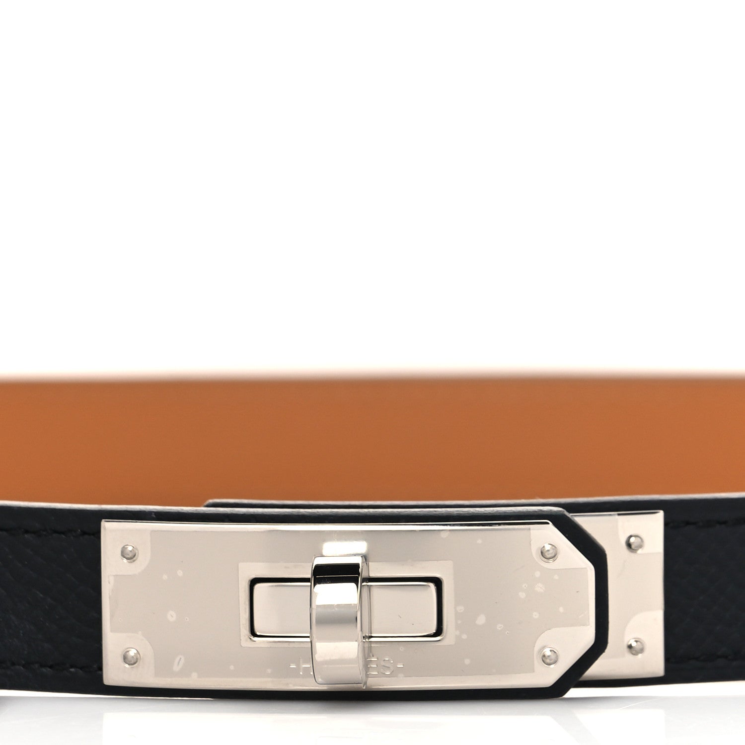 Hermes Epsom Kelly Belt Black 2 of 6