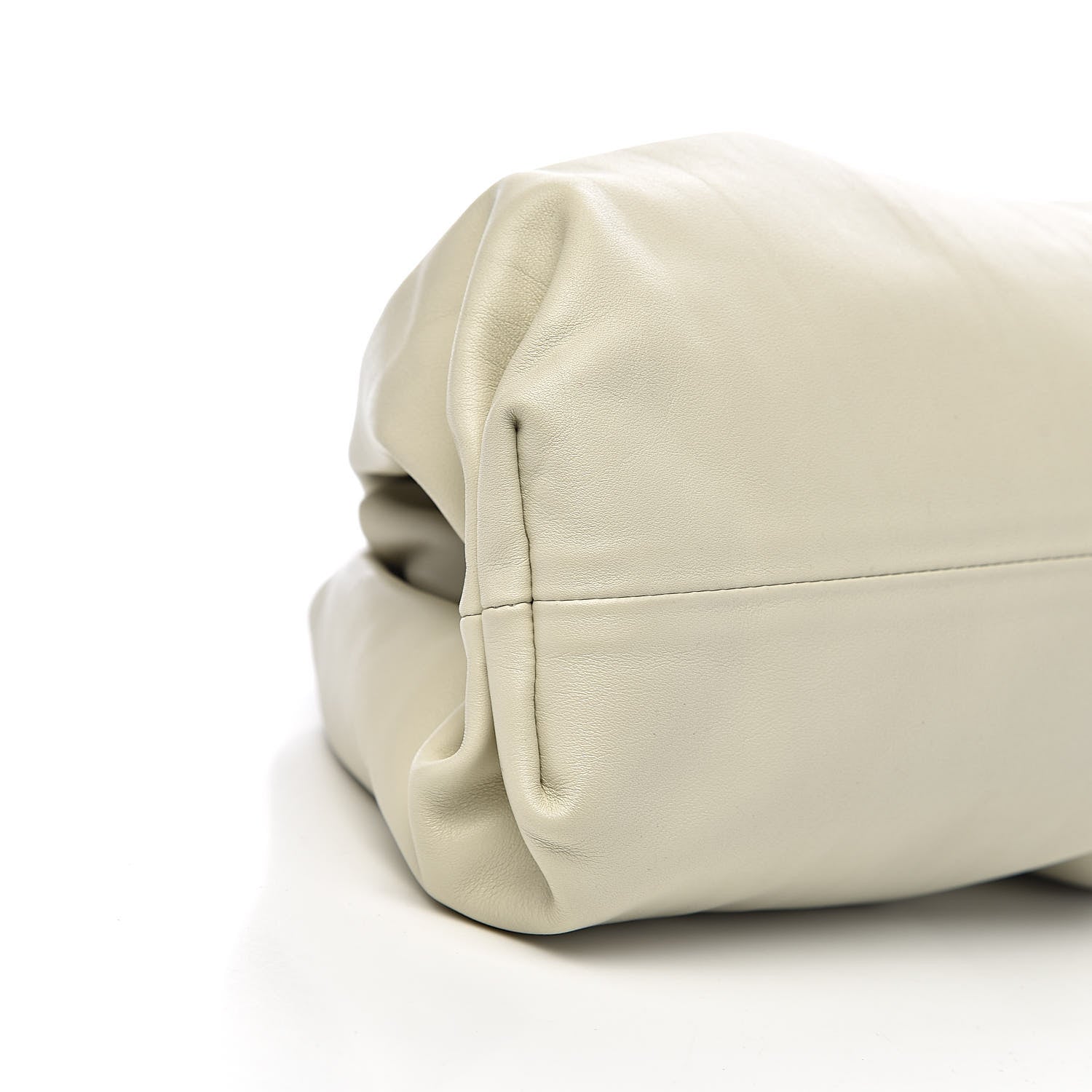 Bottega Veneta Smooth Butter Calf The Pouch Oversized Clutch Mist 7 of 8