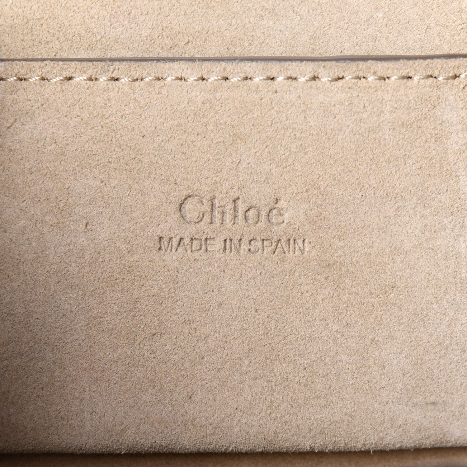 Chloe Suede Calfskin Mini Faye Bracelet Bag Motty Grey 6 of 13
