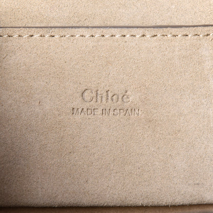 Chloe Suede Calfskin Mini Faye Bracelet Bag Motty Grey 6 of 13
