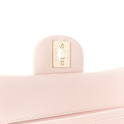 Chanel Caviar Quilted Small Double Flap Light Pink 8 of 13