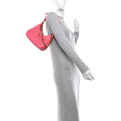 Gucci Goatskin Small Aphrodite Shoulder Bag Rhodamine Pink 2 of 9