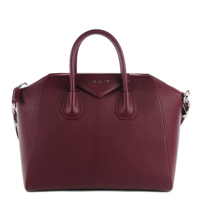 Givenchy Sugar Goatskin Medium Antigona Red 1 of 8