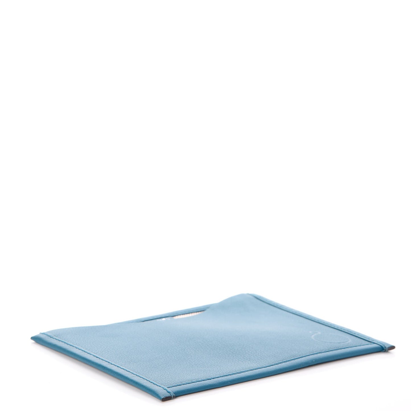 Swift Toile Petit H Passport Holder Bleu Thalassa