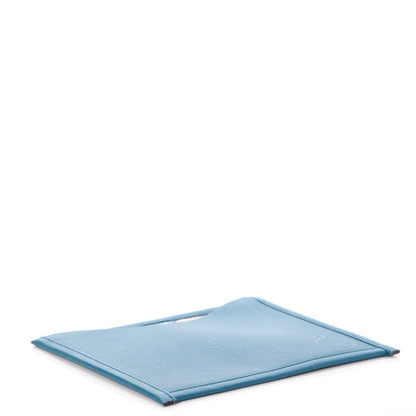 Hermes Swift Toile Petit H Passport Holder Bleu Thalassa 4 of 7