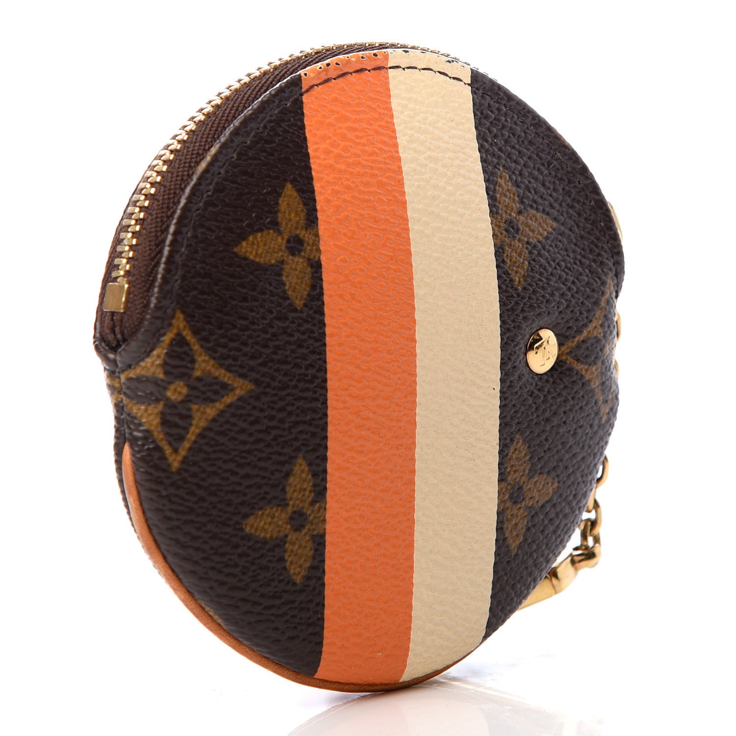 Louis Vuitton Monogram Groom Round Coin Purse 3 of 8