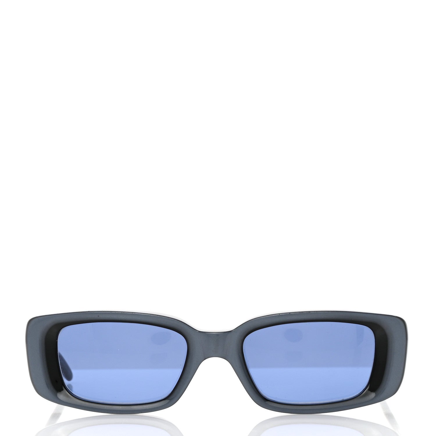 Gucci Acetate Rectangular GG2409 Sunglasses Grey 2 of 10