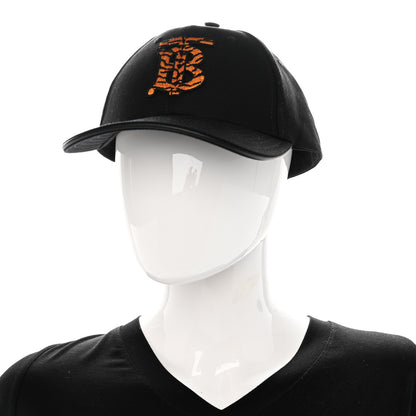 Burberry Tiger TB Monogram Baseball Hat L Black 2 of 11