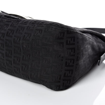 Fendi Zucchino Forever Mama Baguette Black 6 of 16