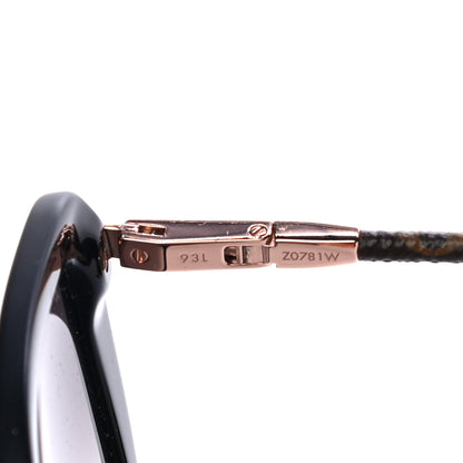 Louis Vuitton Monogram Acetate Charlotte Sunglasses Z0781W Black 6 of 7