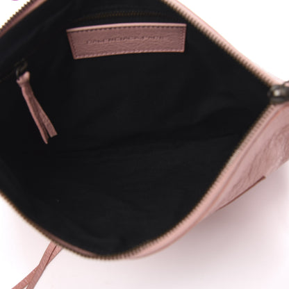 Balenciaga Agneau Classic Hardware Flat Handle Clutch Rose Peche 5 of 7