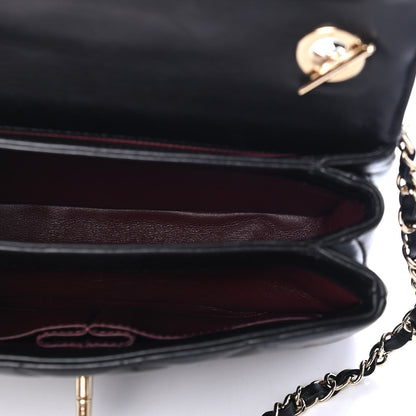 Chanel Lambskin Quilted Small Trendy CC Dual Handle Flap Bag Black 4 of 4