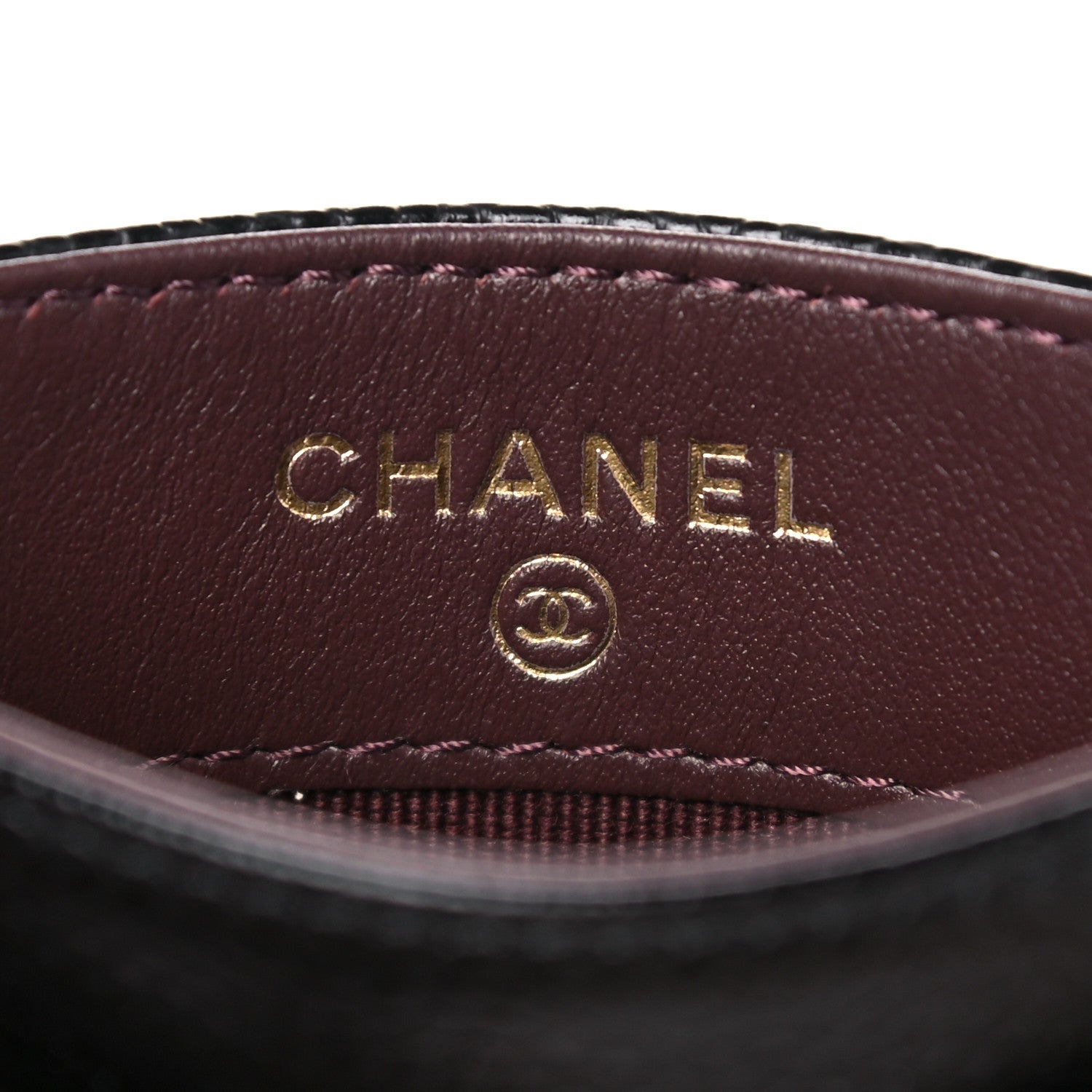 Chanel Caviar Quilted Card Holder Black 6 of 9