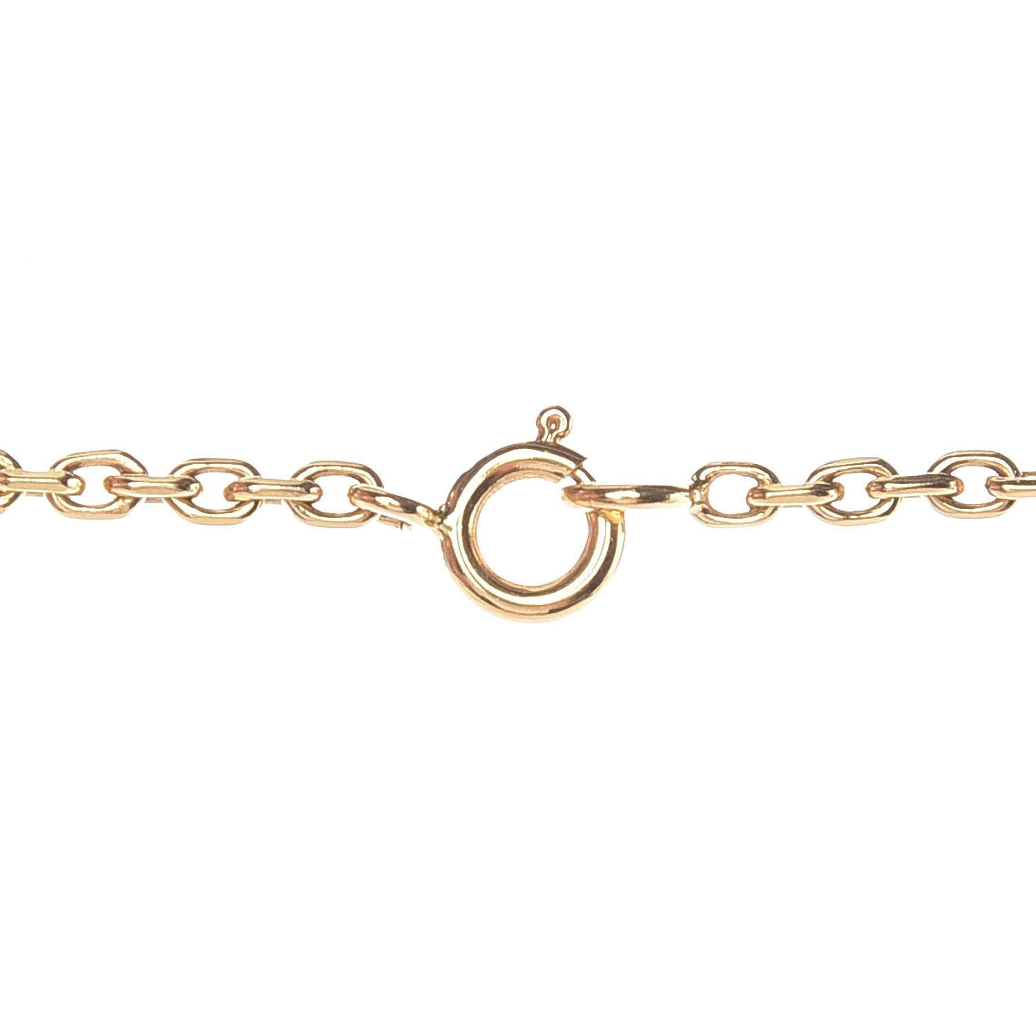 Van Cleef & Arpels 18K Yellow Gold 20 Motifs Vintage Alhambra Necklace 4 of 5