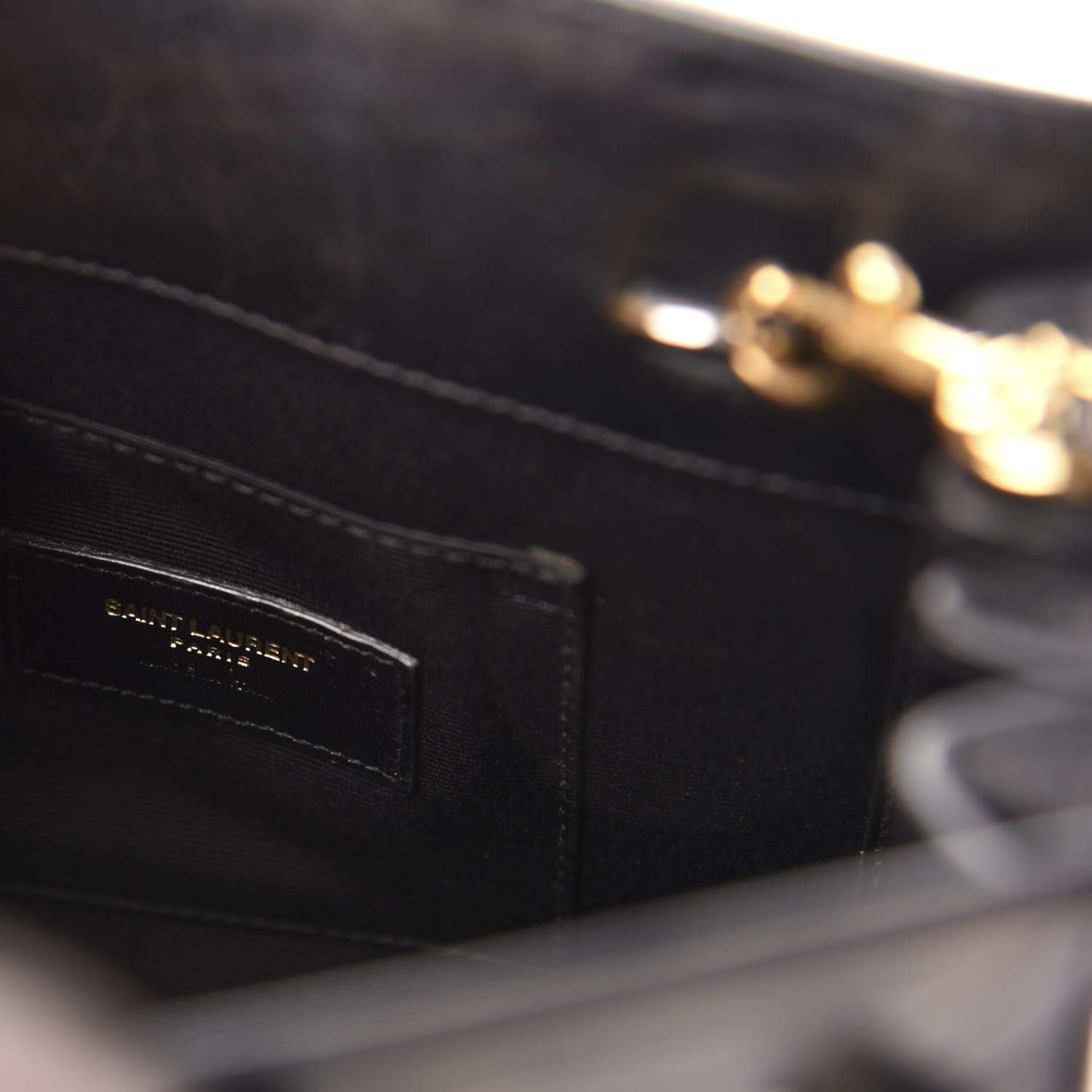 Saint Laurent Patent Calfskin Nano Sac de Jour Black 6 of 14