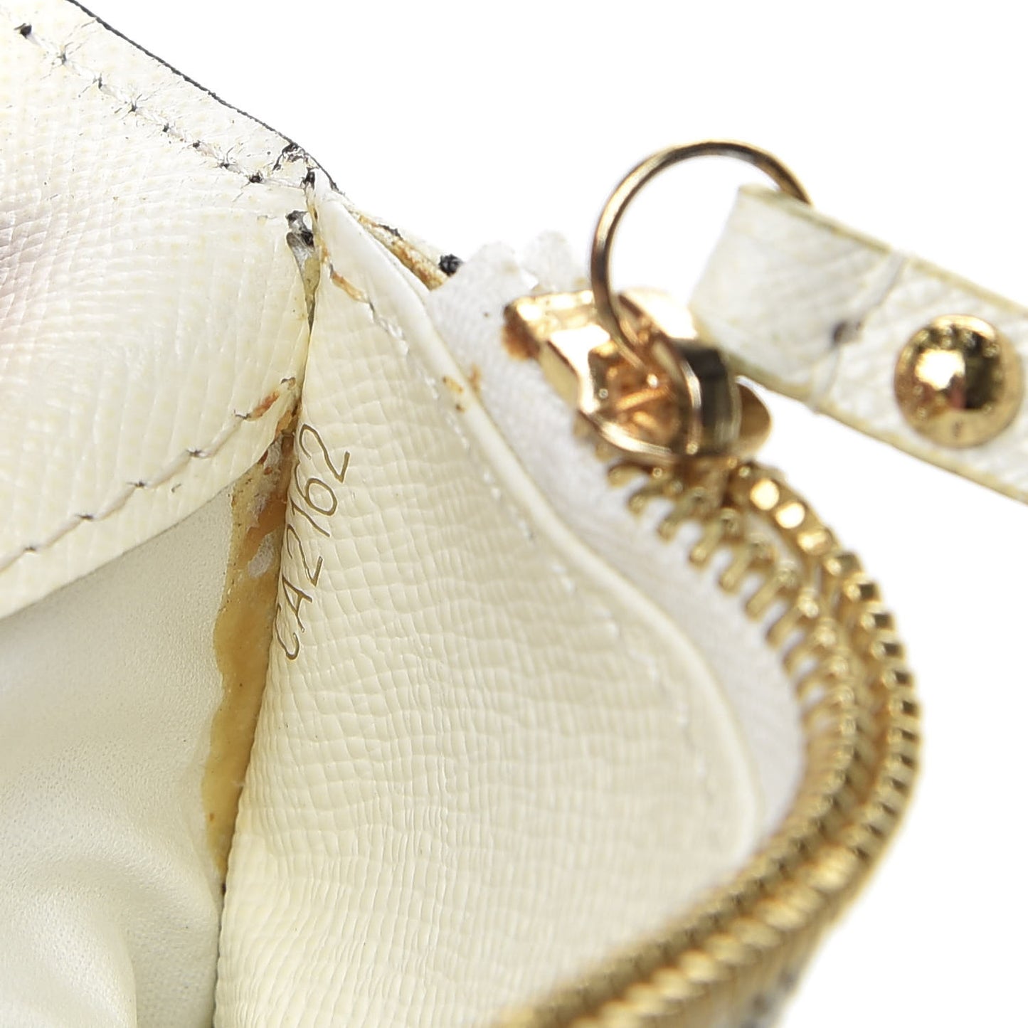 Monogram Kusama Waves Insolite Wallet White