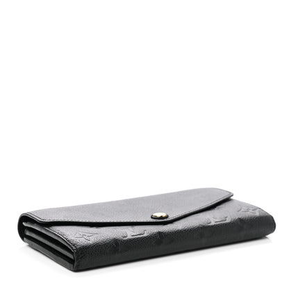 Louis Vuitton Empreinte Sarah Wallet NM Black 4 of 9
