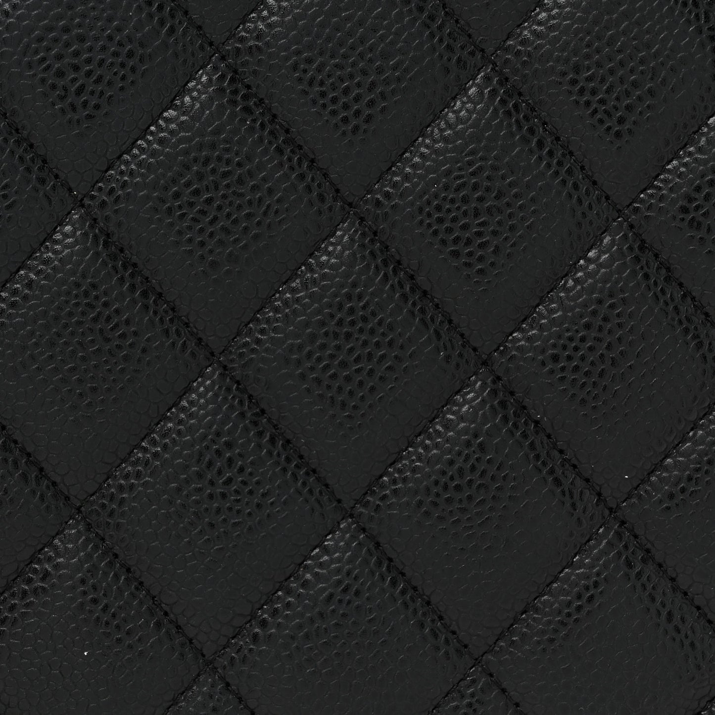 Caviar Quilted Maxi Single Flap Black