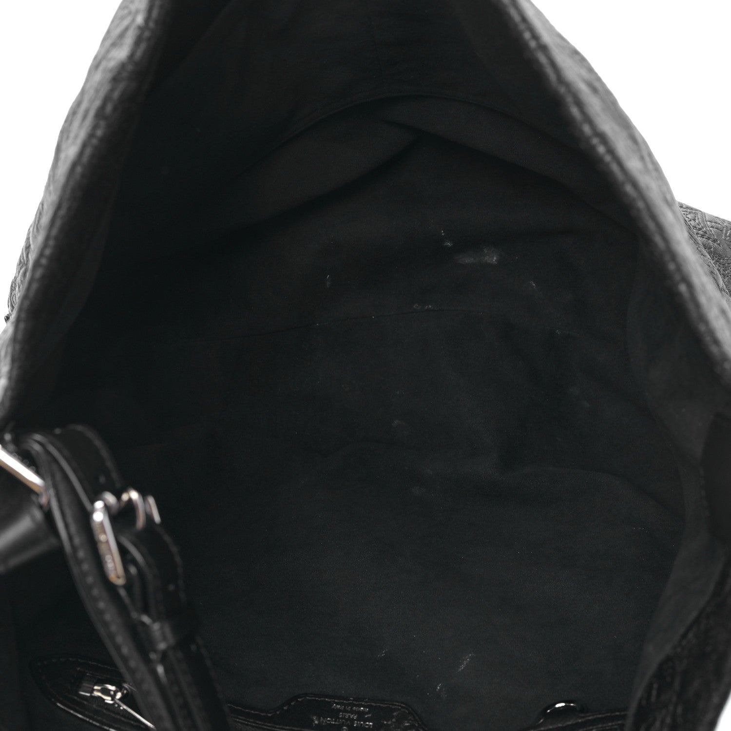 Louis Vuitton Monogram Lambskin Antheia Hobo PM Black 5 of 8