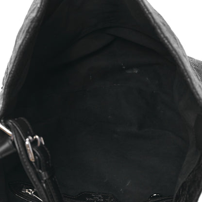 Louis Vuitton Monogram Lambskin Antheia Hobo PM Black 5 of 8