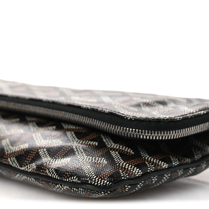 Goyard Goyardine Sainte Marie Soft Clutch Black 10 of 12