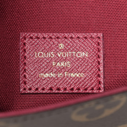 Louis Vuitton Monogram Pochette Felicie Chain Wallet Fuchsia 7 of 12