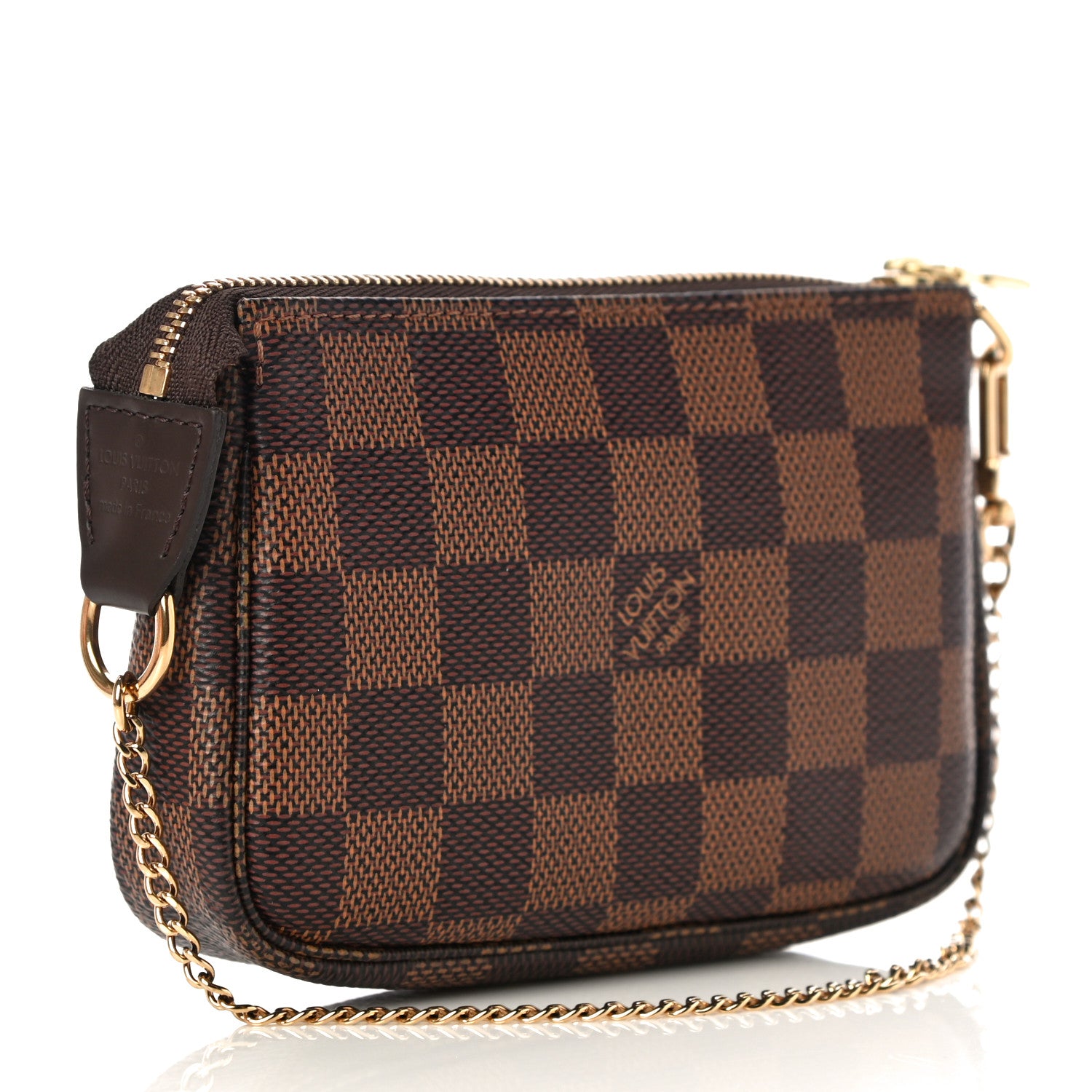 Louis Vuitton Damier Ebene Mini Pochette Accessories 3 of 10