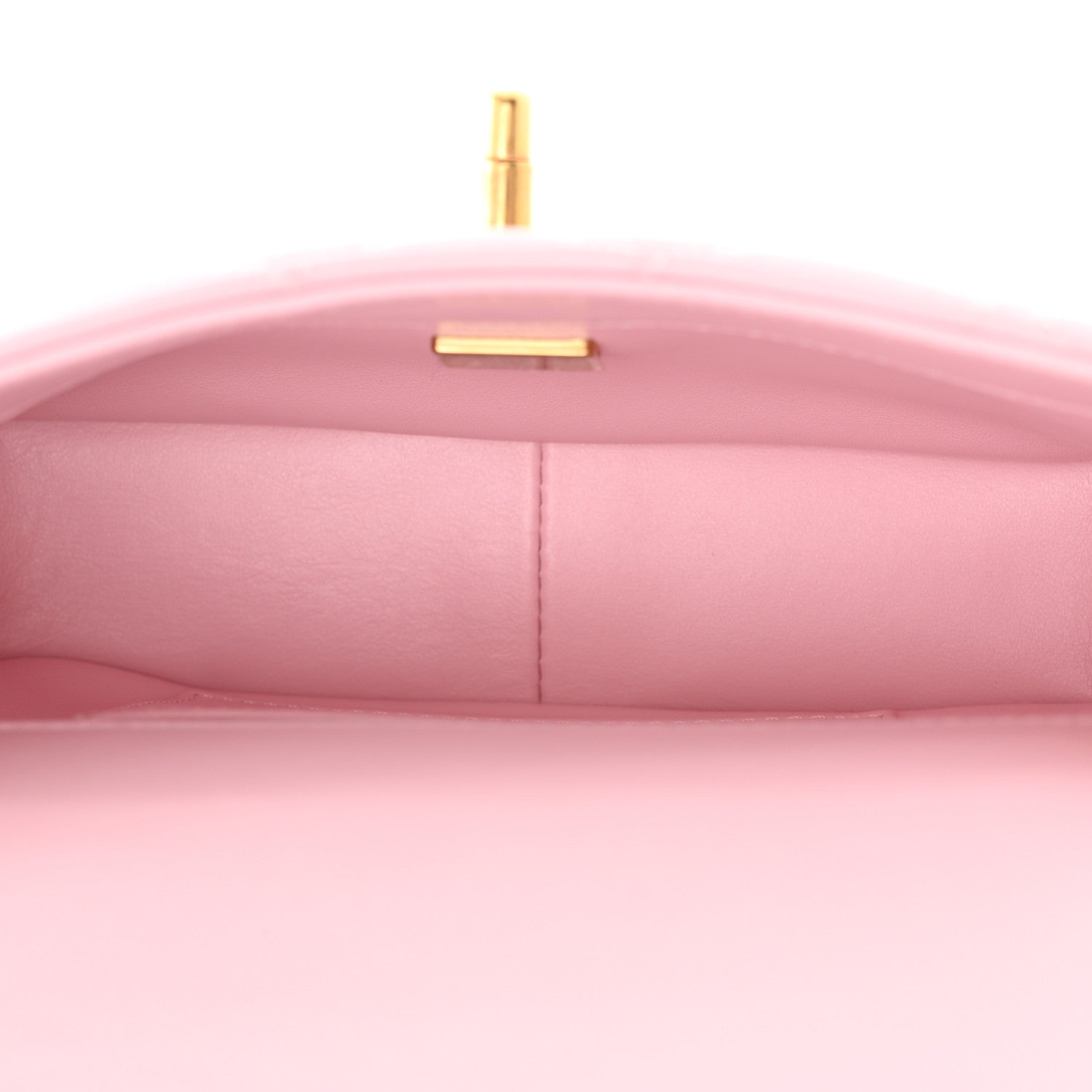 Chanel Lambskin Quilted Mini Flap Light Pink 5 of 11